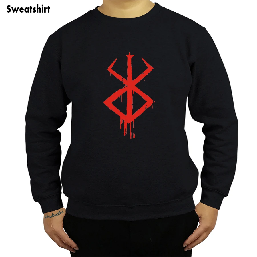 New Manga Anime Berserk Guts Scar Tattoo Symbol Band of The Logo shubuzhi Fashion Sleeves Cotton Custom sweatshirt sbz8354
New Manga Anime Berserk Guts Scar Tattoo Symbol Band of The Logo shubuzhi Fashion Sleeves Cotton Custom sweatshirt sbz8354