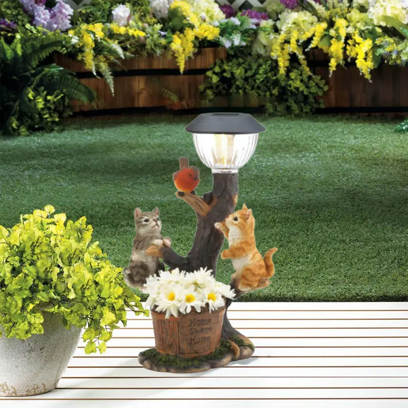 Resin Crafts Reative Ornaments Solar Lights Cat And Dog Decoration Desktop Ornaments Squirrel LED Lights Garden Decoration Gift 
Resin Crafts Reative Ornaments Solar Lights Cat And Dog Decoration Desktop Ornaments Squirrel LED Lights Garden Decoration Gift