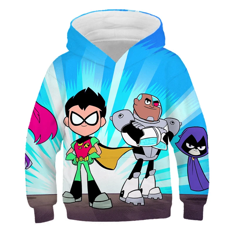3D Printed Teen Titans GO Cartoon Hoodie Teen Clothing Toddler Boys Tops Sweatshirt Kids Summer Boys Fashion Hoodie Baby Clothes
3D Printed Teen Titans GO Cartoon Hoodie Teen Clothing Toddler Boys Tops Sweatshirt Kids Summer Boys Fashion Hoodie Baby Clothes
