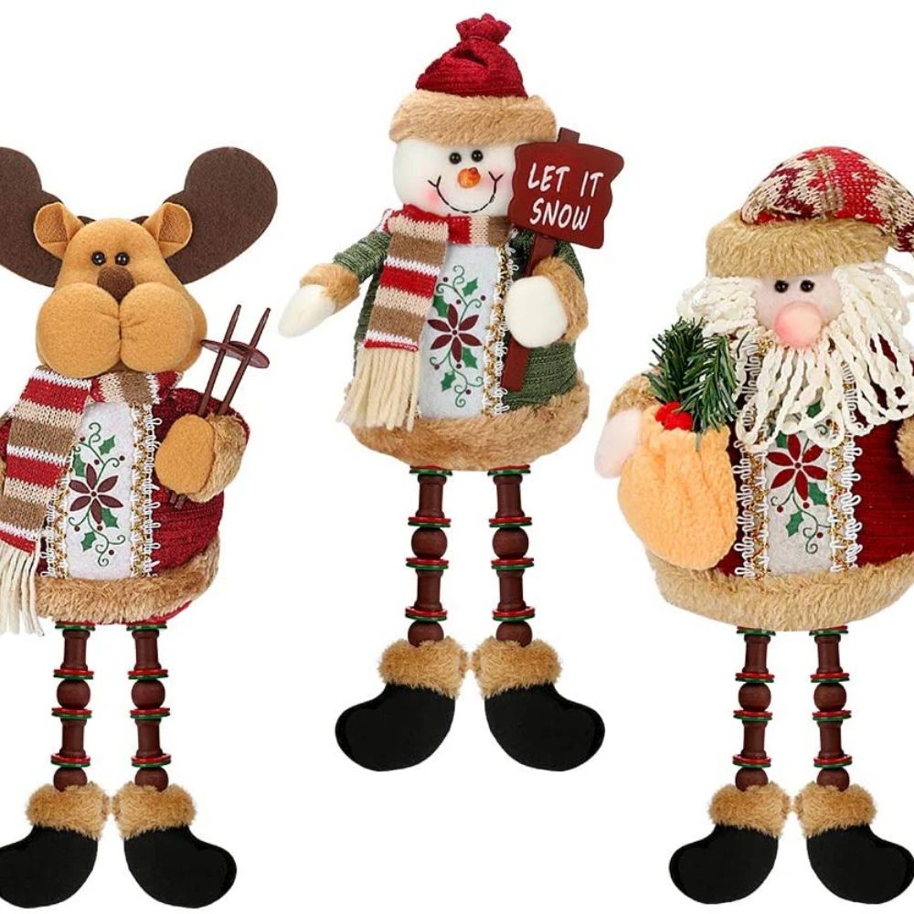 3 Pcs Santa Claus Snowman Reindeer Christmas Ornament Table Fireplace Decor Home Decoration Christmas Figurines Plush
3 Pcs Santa Claus Snowman Reindeer Christmas Ornament Table Fireplace Decor Home Decoration Christmas Figurines Plush