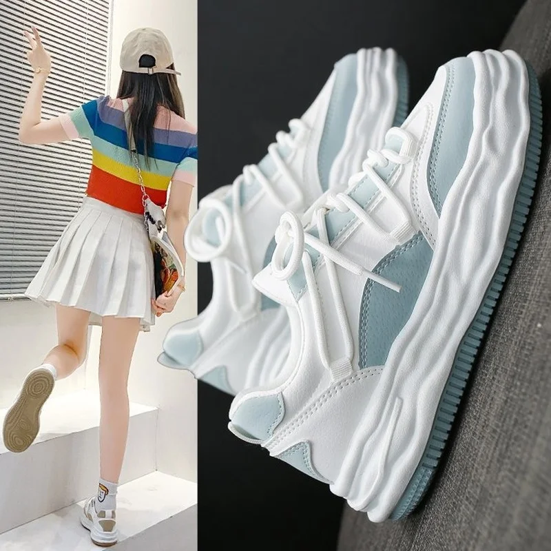 Женские кроссовки из дышащего материала, Красные кроссовки на толстой подошве, повседневные спортивные кроссовки для бега, Новинка осени ... 
Женские кроссовки из дышащего материала, Красные кроссовки на толстой подошве, повседневные спортивные кроссовки для бега, Новинка осени ...