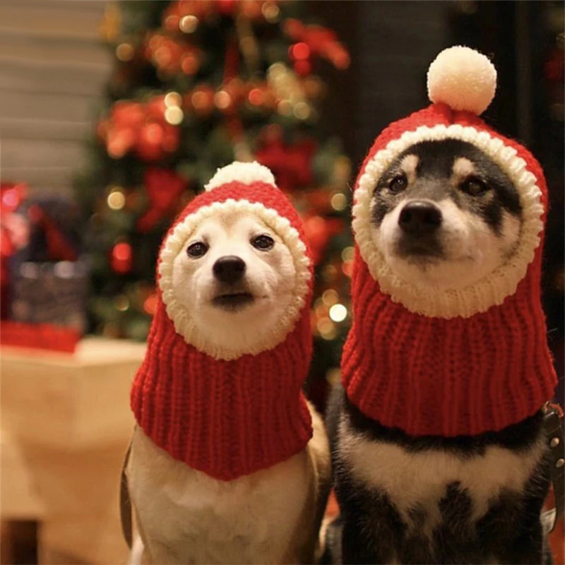Pet Hats Winter Christmas Dog Cat Cap Funny Holiday Costume Puppy Santa Red Hat With Ball Headwear for Small Medium Large Dogs
Pet Hats Winter Christmas Dog Cat Cap Funny Holiday Costume Puppy Santa Red Hat With Ball Headwear for Small Medium Large Dogs