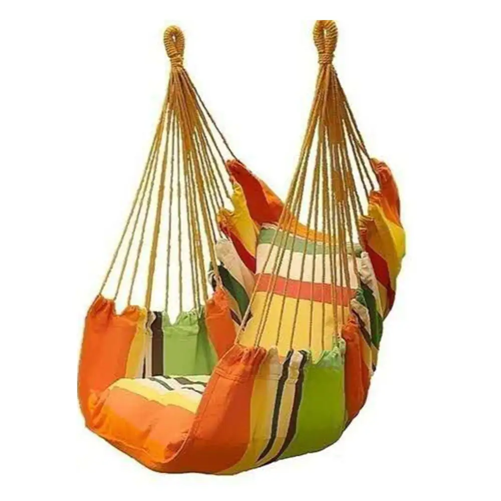 Подвесной гамак крепкий 150 кг кресло-качели для отдыха в общежитии студенческий