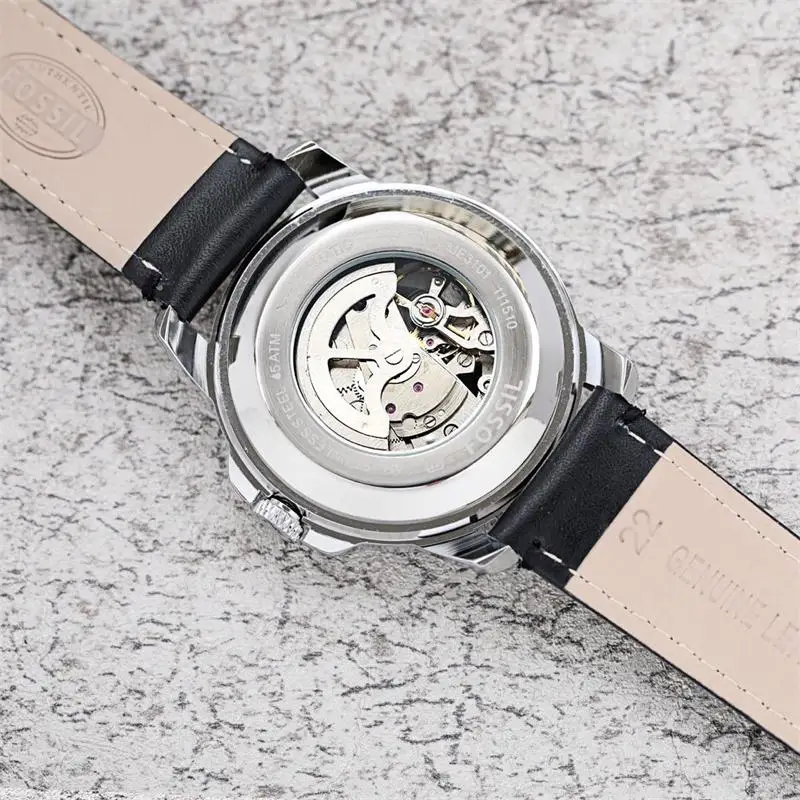 Fossil men's mechanical sapphire watch leather luxury top brand waterproof automatic watch Relogio Masculino
Fossil men's mechanical sapphire watch leather luxury top brand waterproof automatic watch Relogio Masculino