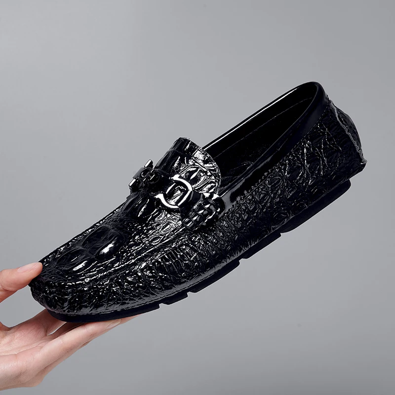 Trendy Men Casual Shoes Big Size 37-46 Brand Summer Driving Loafers Breathable Classic Man Soft Footwear Genuine Leather For Men
Trendy Men Casual Shoes Big Size 37-46 Brand Summer Driving Loafers Breathable Classic Man Soft Footwear Genuine Leather For Men