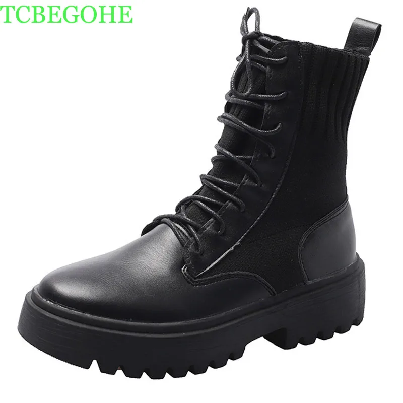 Ankle Boots Black High Platform Boots Women Fashion Martin Boots Women 2021 Non-slip Wear-resistant Sole Ankle Boots Ladies
Ankle Boots Black High Platform Boots Women Fashion Martin Boots Women 2021 Non-slip Wear-resistant Sole Ankle Boots Ladies