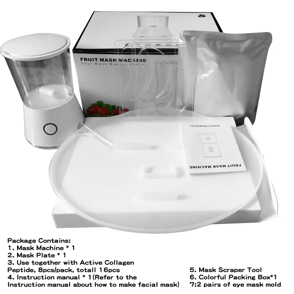 Face Mask Maker Machine Facial Treatment DIY Natural Vegetable Fruit Facial Cover Beauty Skin Care Device Home Use Fruit Tools
Face Mask Maker Machine Facial Treatment DIY Natural Vegetable Fruit Facial Cover Beauty Skin Care Device Home Use Fruit Tools