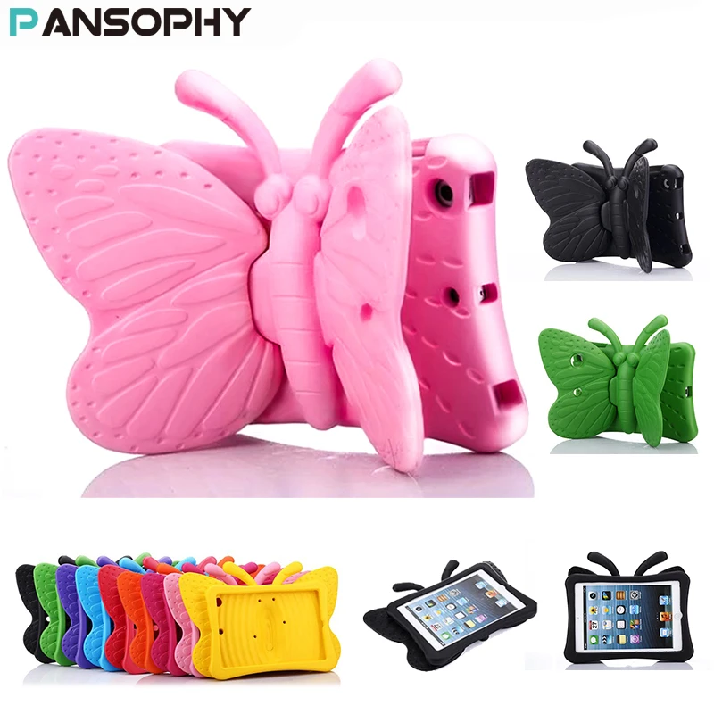 Safe EVA Shockproof Case for iPad Air 2 Cartoon 3D Butterfly Stand Tablet Cover for iPad 9.7 Kid Funda A1475
Safe EVA Shockproof Case for iPad Air 2 Cartoon 3D Butterfly Stand Tablet Cover for iPad 9.7 Kid Funda A1475