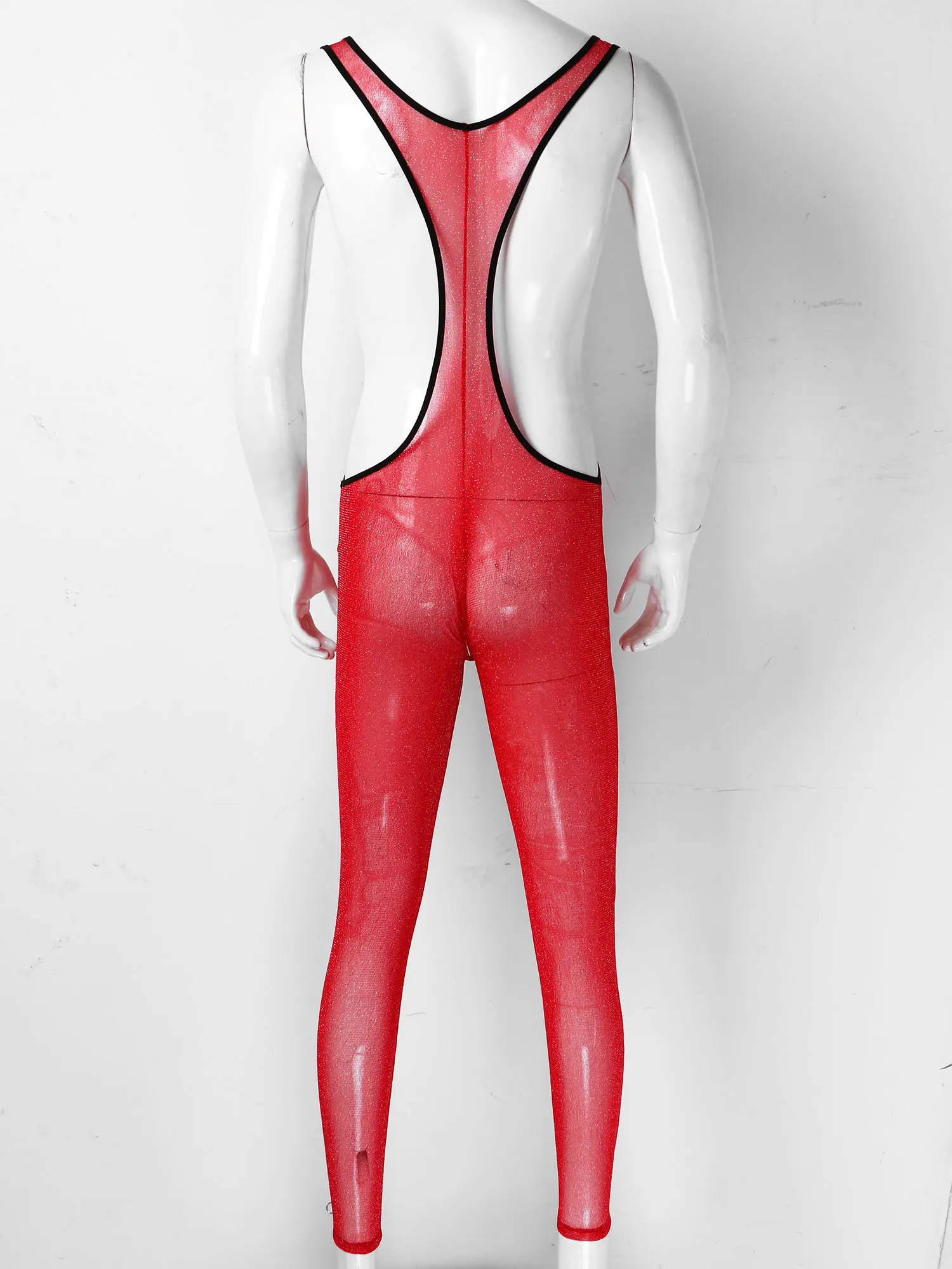 Mens Sexy Lingerie Open Crotch Bodysuit Shiny See-through Mesh Sexy Clubwear Open Front Jockstrap Leotard Lingerie Sleepwear
Mens Sexy Lingerie Open Crotch Bodysuit Shiny See-through Mesh Sexy Clubwear Open Front Jockstrap Leotard Lingerie Sleepwear