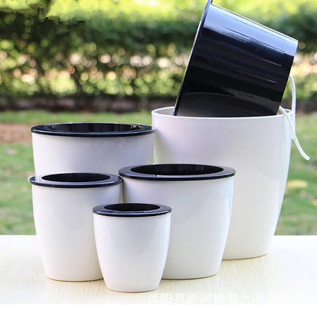 Lazy Flower Pot Flowerpot Imitation Porcelain Series Plastic Self Watering Planter Resin Office Garden Plants Basket Home Decor
Lazy Flower Pot Flowerpot Imitation Porcelain Series Plastic Self Watering Planter Resin Office Garden Plants Basket Home Decor
