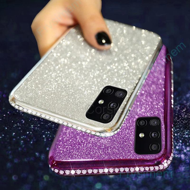 Diamond Glitter Case for Samsung Galaxy A52 A12 A42 A72 A21S A31 M21 M21S M31 M31S A41 A51 A71 S20 FE S21 Plus M12 5G
Diamond Glitter Case for Samsung Galaxy A52 A12 A42 A72 A21S A31 M21 M21S M31 M31S A41 A51 A71 S20 FE S21 Plus M12 5G