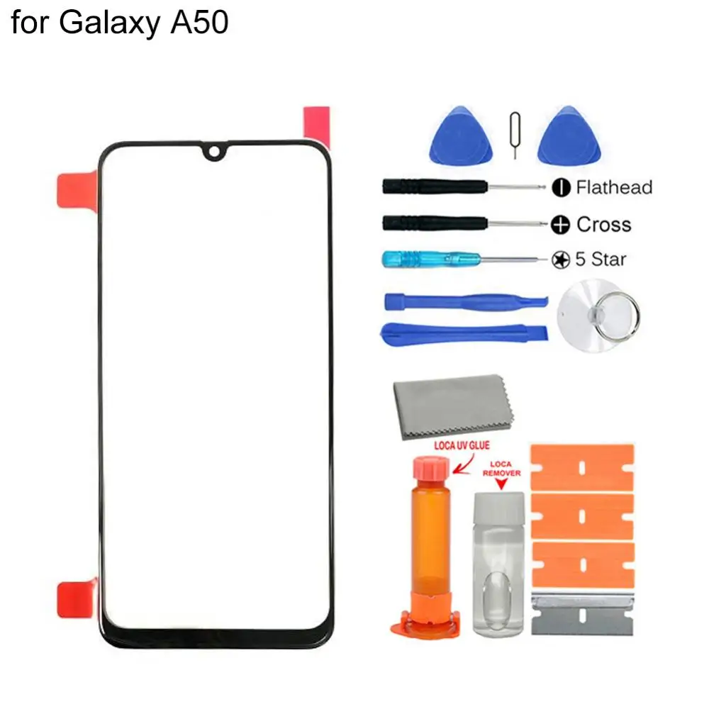 Replacement Front Glass Screen Repair Kit for Samsung Galaxy A10 A30 A70 A80 A90
Replacement Front Glass Screen Repair Kit for Samsung Galaxy A10 A30 A70 A80 A90