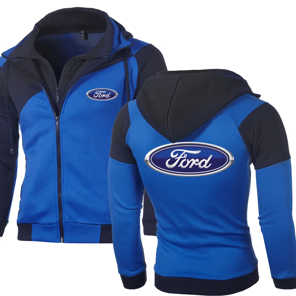 Ford Car Logo New Spring Autumn Men Fashion Sweatshirt Casual Jacket Double Zipper Hoodie Cotton Long Sleeve Sweatshi
Ford Car Logo New Spring Autumn Men Fashion Sweatshirt Casual Jacket Double Zipper Hoodie Cotton Long Sleeve Sweatshi