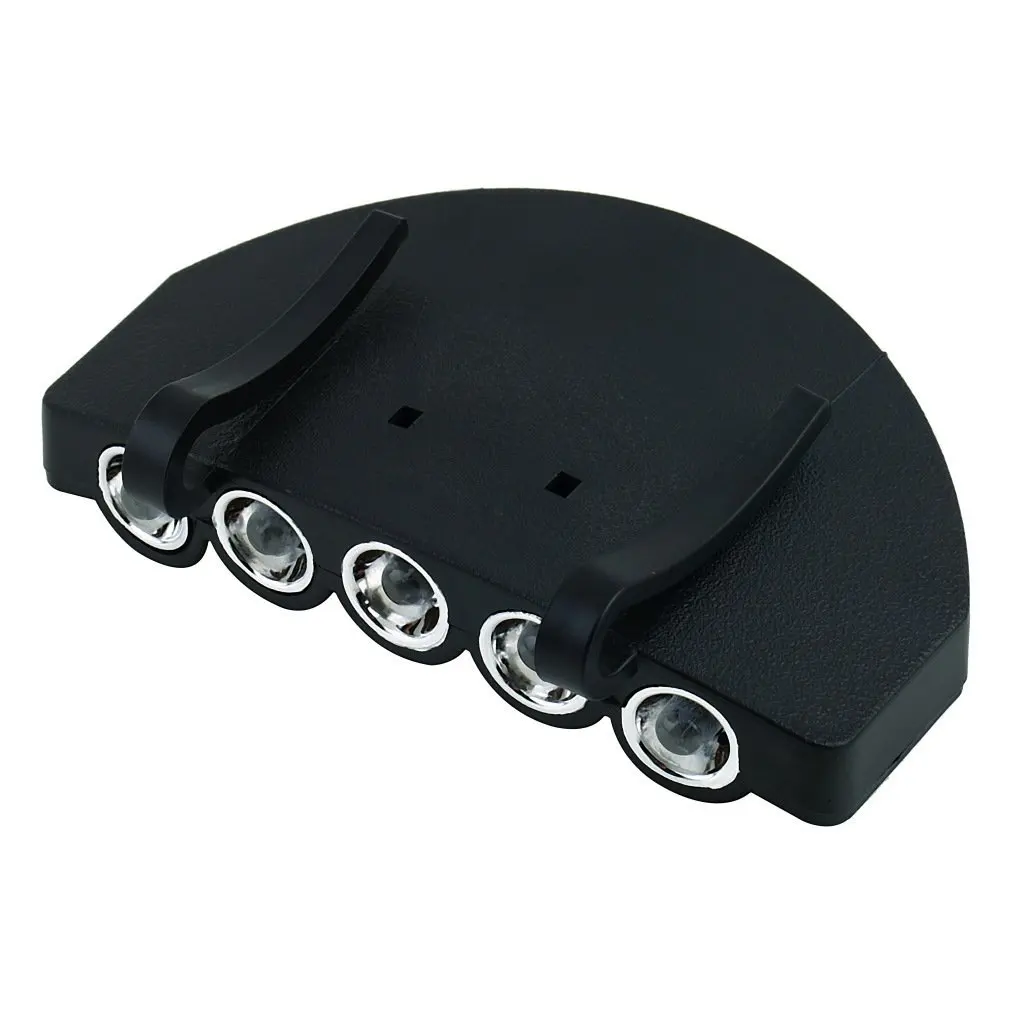 Practical Head Lamp 5 LED Head Light Fishing For Outdoor Camping Hunting Hiking Hat Torch Hunt Cap With Clip
Practical Head Lamp 5 LED Head Light Fishing For Outdoor Camping Hunting Hiking Hat Torch Hunt Cap With Clip