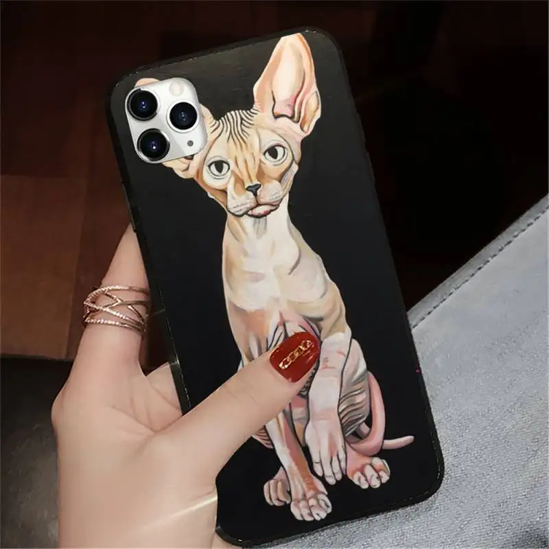Tattoo Sphinx Cat animal Phone Case for iPhone 11 12 pro XS MAX 8 7 6 6S Plus X 5S SE 2020 XR 
Tattoo Sphinx Cat animal Phone Case for iPhone 11 12 pro XS MAX 8 7 6 6S Plus X 5S SE 2020 XR