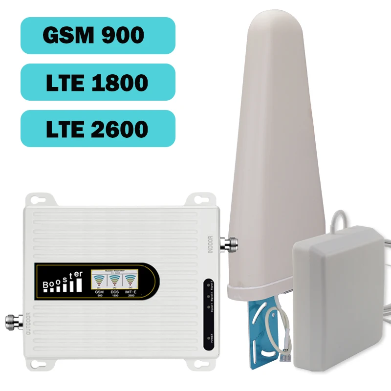 Европа GSM + 4G трехполосный мобильный телефон сигнальный повторитель 4 аппарат не