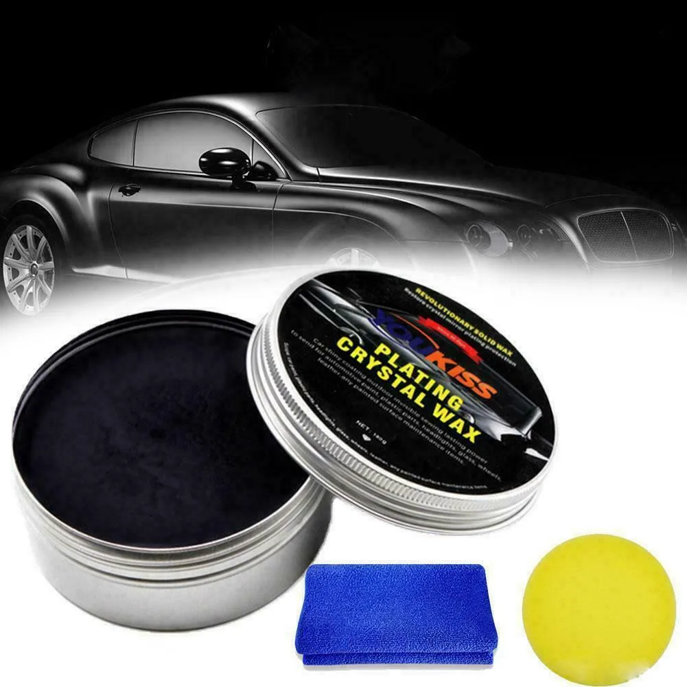 W/1*sponge 1 Pcs W/1*towel Car Wax 200g Black Carnauba Wax Crystal Plating Set Hard Glossy
W/1*sponge 1 Pcs W/1*towel Car Wax 200g Black Carnauba Wax Crystal Plating Set Hard Glossy