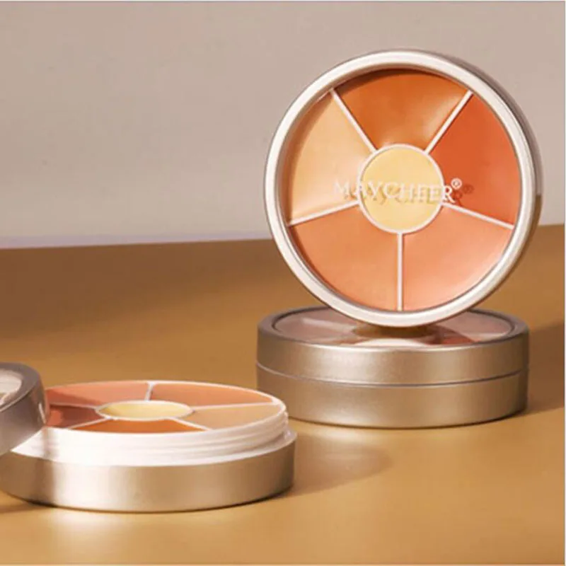 Six-color Soft Concealer Disc Covers Dark Circles Spots Acne Marks waterproof No Makeup
Six-color Soft Concealer Disc Covers Dark Circles Spots Acne Marks waterproof No Makeup