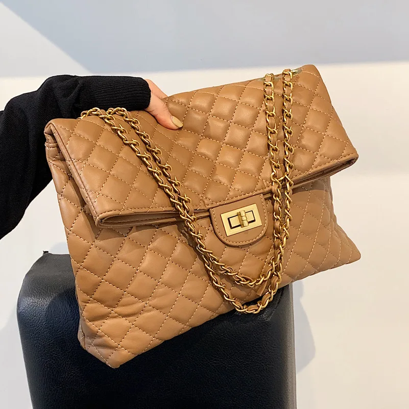 Bags for Women Chain Lattice Large Shoulder Bag Female Summer All-matched Messenger Bag Large-capacity Shoulder Bag Square Bag
Bags for Women Chain Lattice Large Shoulder Bag Female Summer All-matched Messenger Bag Large-capacity Shoulder Bag Square Bag