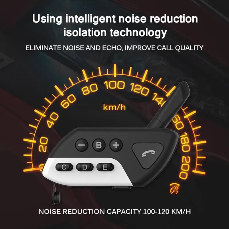 Bluetooth 5.0 Motorcycle Wireless Intercomunicador BT Interphone Motorcycle 4 Riders 800M Helmet Headset Motorcycle Intercom Set
Bluetooth 5.0 Motorcycle Wireless Intercomunicador BT Interphone Motorcycle 4 Riders 800M Helmet Headset Motorcycle Intercom Set