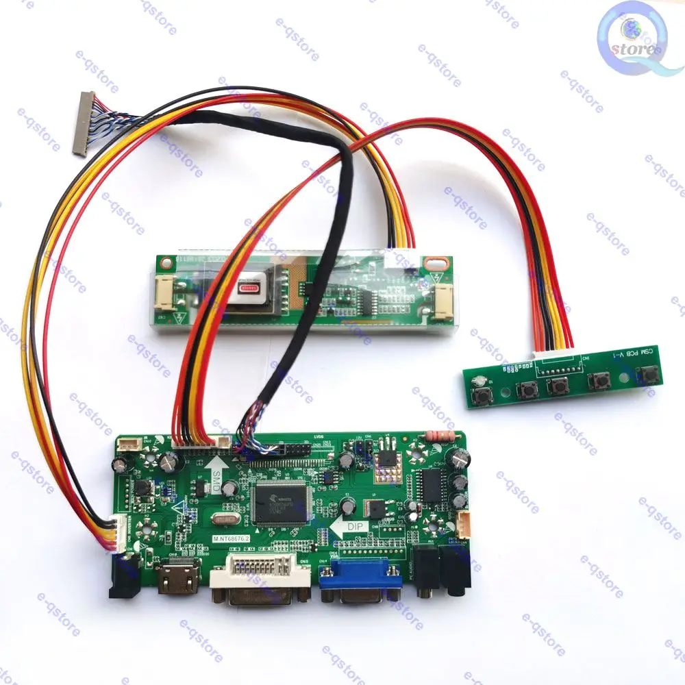 E-qstore: Поворот панели ЖК LQ121S1LG55 800X60 0 для монитора-драйвер контроллера Lvds ремонт