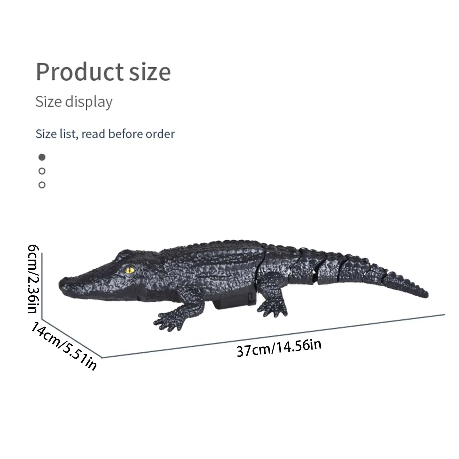 2.4GHz Remote Control Speed Boat 4 Channels Realistic Crocodile Shape Boys Girls Aquatic Toy RC Toy Gifts for Kids
2.4GHz Remote Control Speed Boat 4 Channels Realistic Crocodile Shape Boys Girls Aquatic Toy RC Toy Gifts for Kids