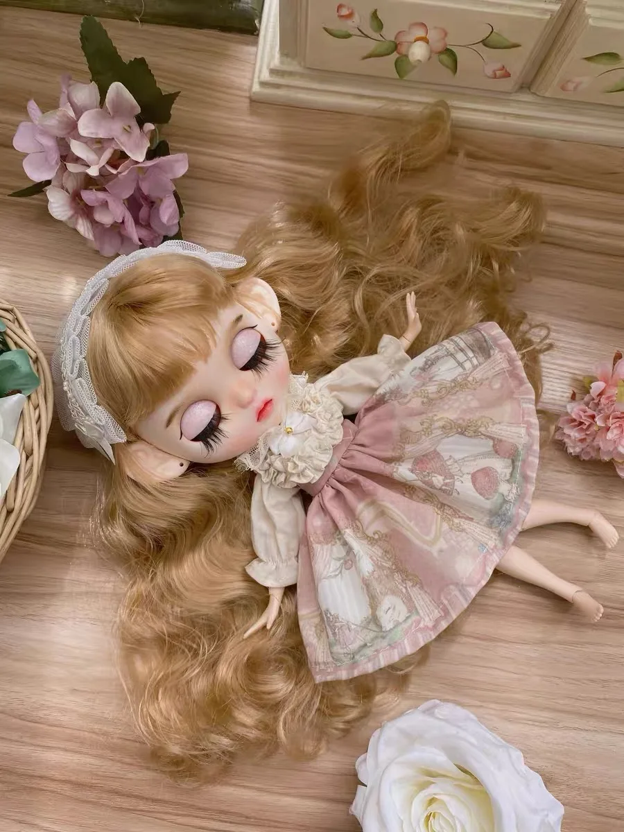 Оригинальный кукольный костюм Blythe Ob24 ручной работы, модное платье принцессы, 30 см, кукольный наряд, аксессуары с открытыми плечами Ob23 Azone 1/6, ...
Оригинальный кукольный костюм Blythe Ob24 ручной работы, модное платье принцессы, 30 см, кукольный наряд, аксессуары с открытыми плечами Ob23 Azone 1/6, ...
