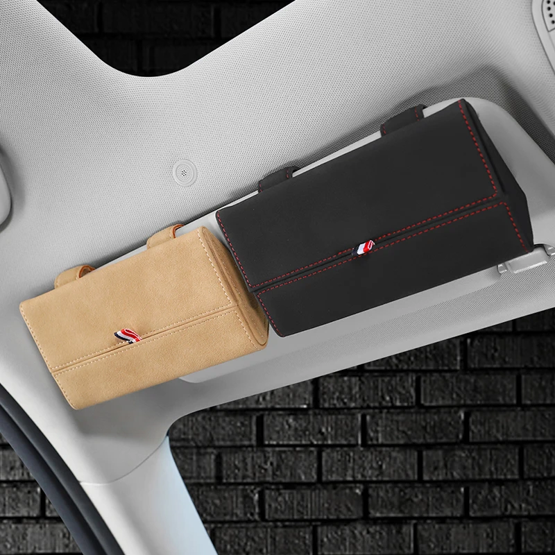 Free shipping Car Case Sunglasses Alcantara Multi-Function Car Sun Visor Storage Box Car Interior Accessories Glasses Case
Free shipping Car Case Sunglasses Alcantara Multi-Function Car Sun Visor Storage Box Car Interior Accessories Glasses Case
