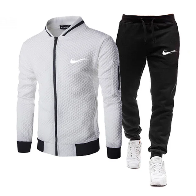 2-piece brand sportswear men's zipper jacket sweatshirt fitness gym sportswear men's suit sports jogging track suit
2-piece brand sportswear men's zipper jacket sweatshirt fitness gym sportswear men's suit sports jogging track suit