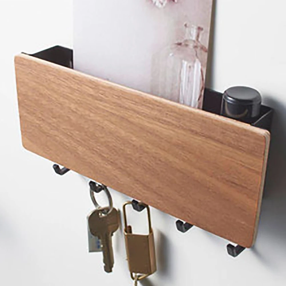 Key Hanger Holder Storage Box Bedroom Hook Rack Storage Rack Wooden Storage Hook Box Sundry Hanger At Entrance
Key Hanger Holder Storage Box Bedroom Hook Rack Storage Rack Wooden Storage Hook Box Sundry Hanger At Entrance