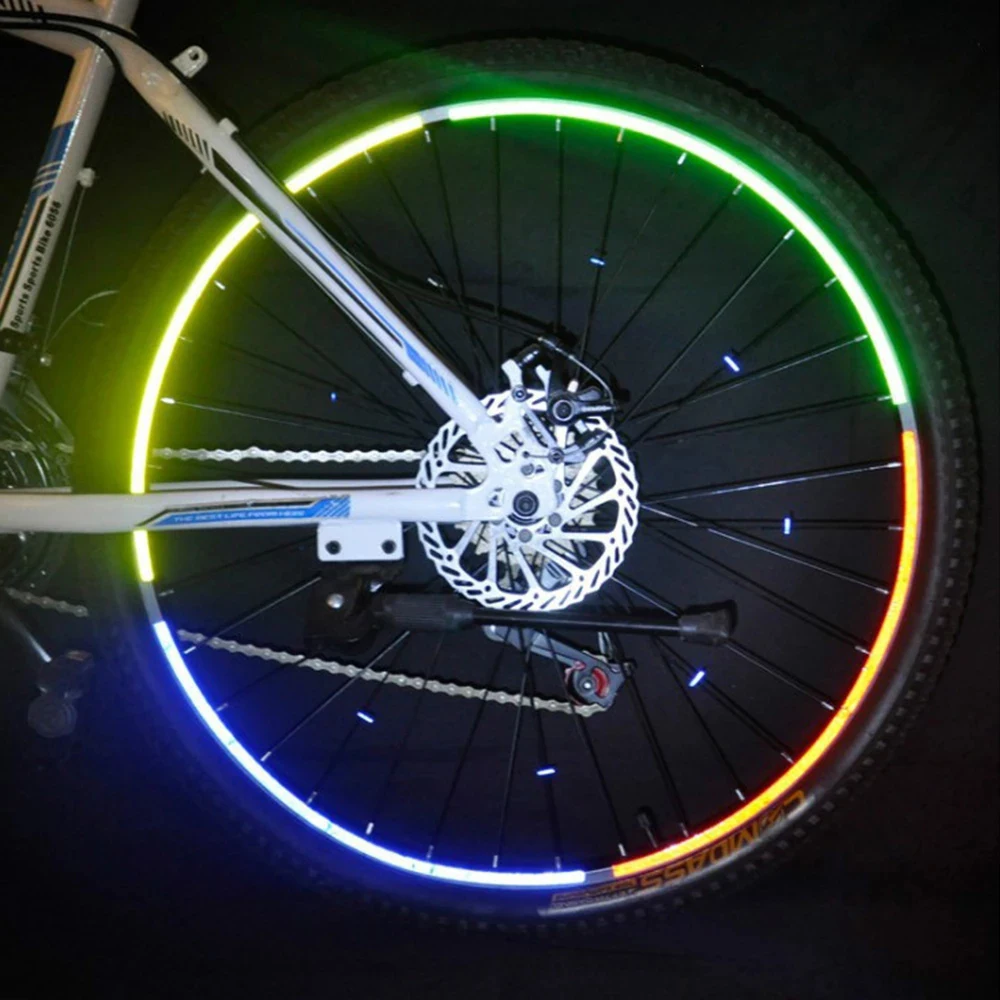 Bike Reflective Stickers Strip MTB Bicycle Wheel Sticker Fluorescent Tape Reflector Sticker Bicycle Accessories Cycling Decor
Bike Reflective Stickers Strip MTB Bicycle Wheel Sticker Fluorescent Tape Reflector Sticker Bicycle Accessories Cycling Decor