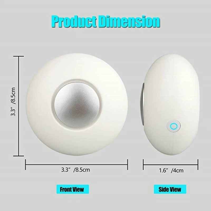RIGOGLIOSO Mini Ozone Air Purifier O3 Generator Deodorizer USB Rechargeable fridge Purifier Portable air Small Space Clear Odor
RIGOGLIOSO Mini Ozone Air Purifier O3 Generator Deodorizer USB Rechargeable fridge Purifier Portable air Small Space Clear Odor