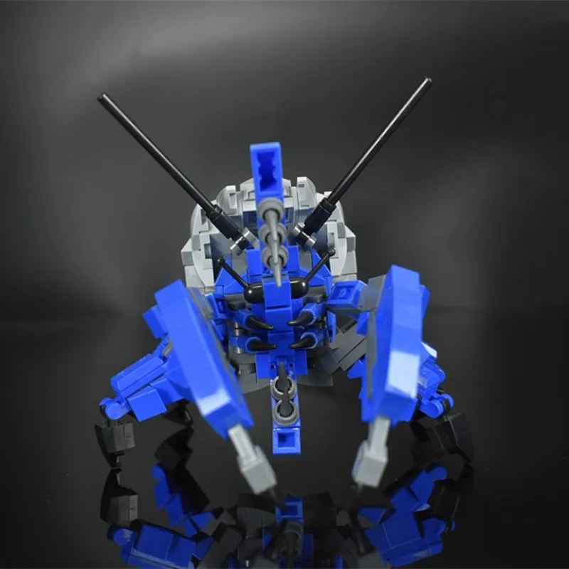 Строительные блоки STEM MOC, модель краба, мелкие детали, игрушки, сборные строительные блоки, модель голубого цвета
Строительные блоки STEM MOC, модель краба, мелкие детали, игрушки, сборные строительные блоки, модель голубого цвета