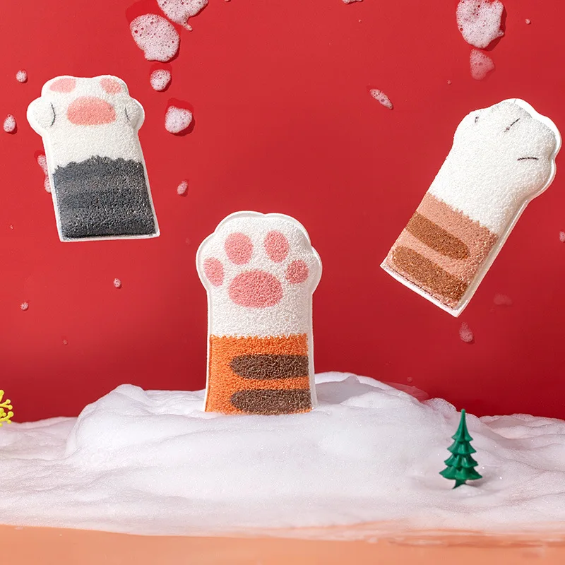 Cat's Claw Shape Skin Care Bath Sponge Baby Bath Ball Brushes Bath Towel Comfortable Body Scrubber Home Bathroom Cleaning Supply
Cat's Claw Shape Skin Care Bath Sponge Baby Bath Ball Brushes Bath Towel Comfortable Body Scrubber Home Bathroom Cleaning Supply