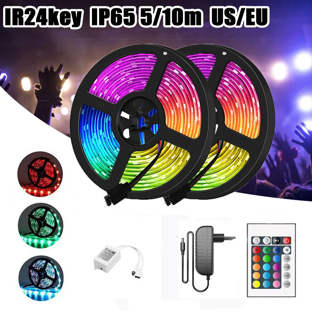 Светодиодная лента s 5050 RGB, водонепроницаемая лампа для шкафа с пультом ДУ на 24 кнопки, гибкая лента для праздника, гостиной, домашнего декора
Светодиодная лента s 5050 RGB, водонепроницаемая лампа для шкафа с пультом ДУ на 24 кнопки, гибкая лента для праздника, гостиной, домашнего декора