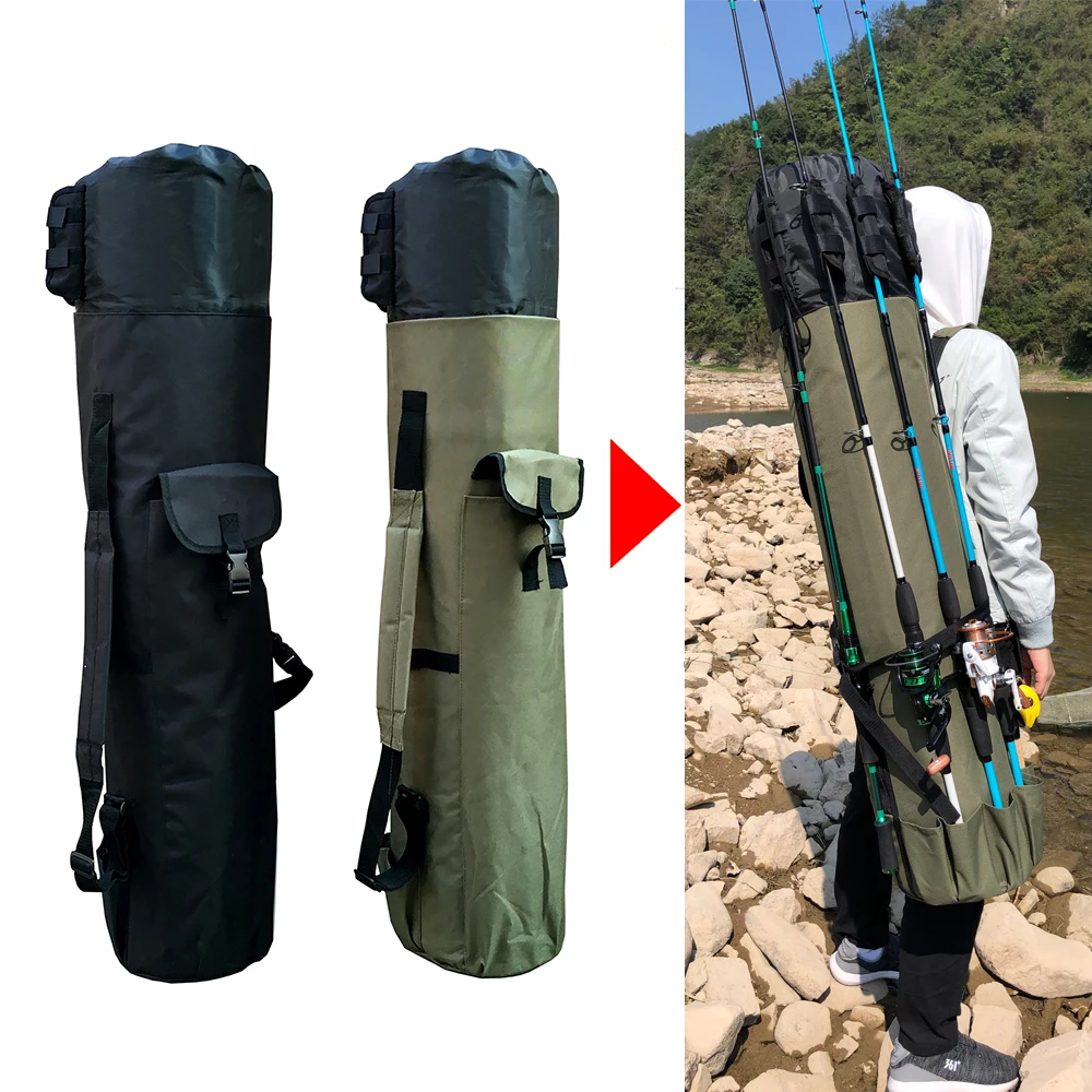 GHOTDA Fishing Backpack Quality Waterproof Fishing Rod Tool Storage Bag Thickened Oxford Foldable Fishing Bag Large Capacity
GHOTDA Fishing Backpack Quality Waterproof Fishing Rod Tool Storage Bag Thickened Oxford Foldable Fishing Bag Large Capacity
