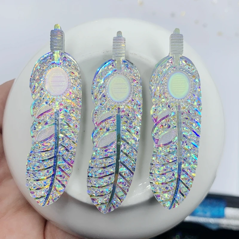Wholesale 96pcs 18*62mm Leaf &Feather AB Resin Rhinestone Flatback Gems Cabochon Appliques/Wedding Decoration Craft -264E50*12
Wholesale 96pcs 18*62mm Leaf &Feather AB Resin Rhinestone Flatback Gems Cabochon Appliques/Wedding Decoration Craft -264E50*12