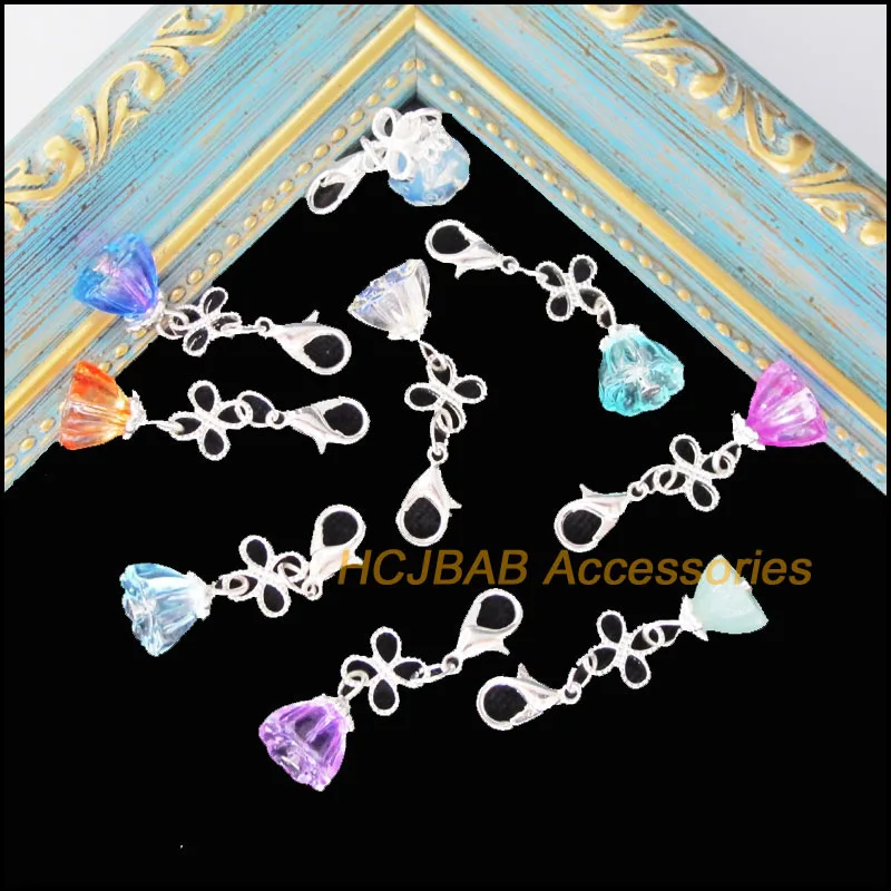 10 New Lotus Seedpod With Clasps Charms Silver Plated Clover Leaves Bail Mixed 10x23mm
10 New Lotus Seedpod With Clasps Charms Silver Plated Clover Leaves Bail Mixed 10x23mm
