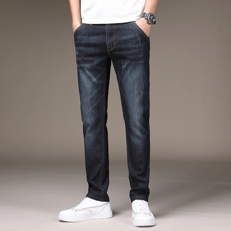 Men's Slim-fit Stretch Blue Jean 2021 Summer New Arrivals Korean Fashion Clothing Men Youth Men for Denim Jeans Trousers
Men's Slim-fit Stretch Blue Jean 2021 Summer New Arrivals Korean Fashion Clothing Men Youth Men for Denim Jeans Trousers