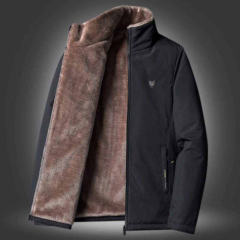 Men Winter New Warm Thick Fleece Parkas Jacket Coat Men Autumn Fashion Pockets Windproof Parka Men Plus Size
Men Winter New Warm Thick Fleece Parkas Jacket Coat Men Autumn Fashion Pockets Windproof Parka Men Plus Size