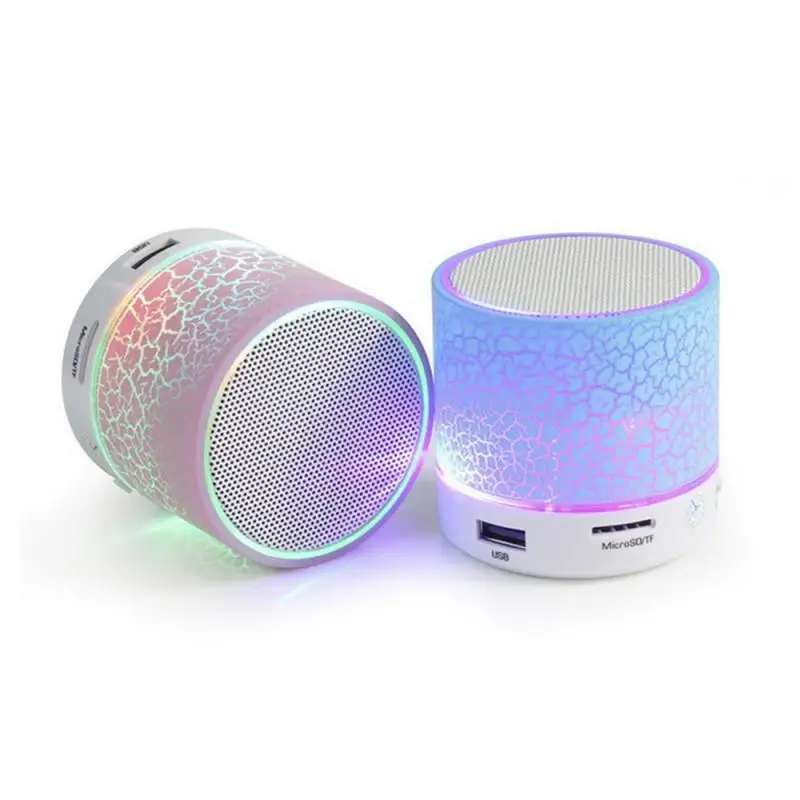 Bluetooth Speaker Mini Wireless Speaker Colorful Subwoofer Portable LED Light 20W 15W 400mah Built-in Battery Plastic Full Range
Bluetooth Speaker Mini Wireless Speaker Colorful Subwoofer Portable LED Light 20W 15W 400mah Built-in Battery Plastic Full Range