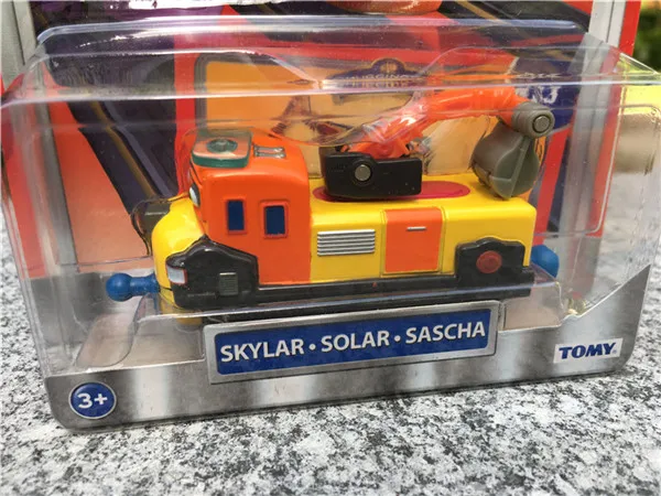 Поезда Takara Tomy Chuggington металлический литый под давлением автомобиль игрушечный Skylar