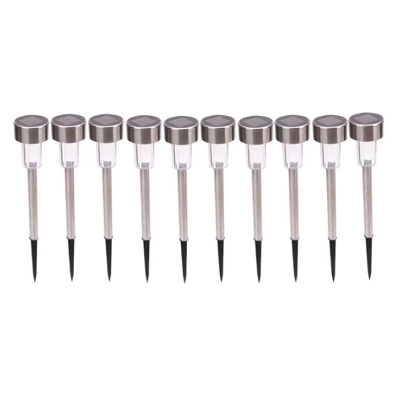10pcs Stainless Steel Led Solar Lawn Light Garden Path Lawn Decking Light Waterproof Solar Lawn Lamps Outdoor Landscape Lighting
10pcs Stainless Steel Led Solar Lawn Light Garden Path Lawn Decking Light Waterproof Solar Lawn Lamps Outdoor Landscape Lighting