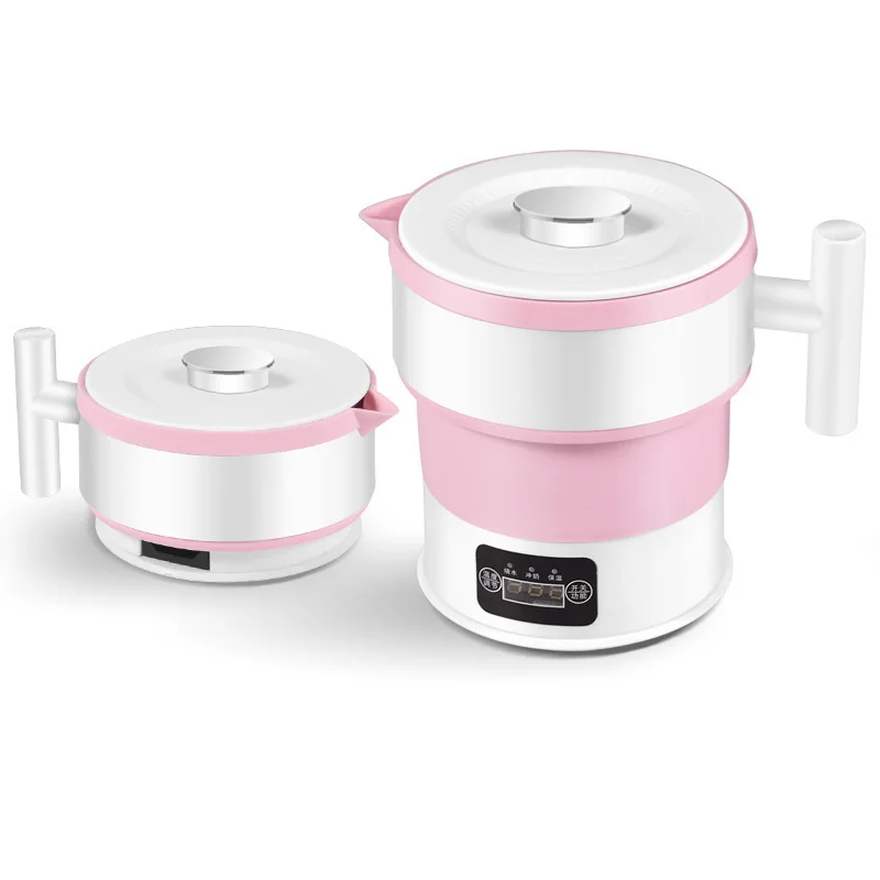Foldable Electric Kettle Travel Dormitory Mini Automatic Power Off Kettle Eco Friendly Hervidor Plegable Kitchen Supplies EB50SH
Foldable Electric Kettle Travel Dormitory Mini Automatic Power Off Kettle Eco Friendly Hervidor Plegable Kitchen Supplies EB50SH