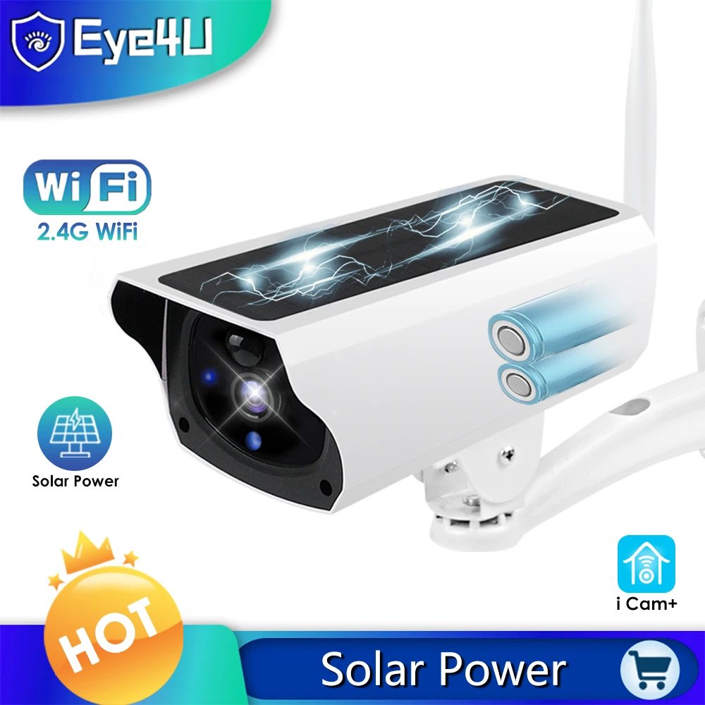 Ip-камера на солнечной батарейке WiFi 1080P HD наружная камера CCTV аккумуляторная беспроводная камера видеонаблюдения водонепроницаемость IP66
Ip-камера на солнечной батарейке WiFi 1080P HD наружная камера CCTV аккумуляторная беспроводная камера видеонаблюдения водонепроницаемость IP66