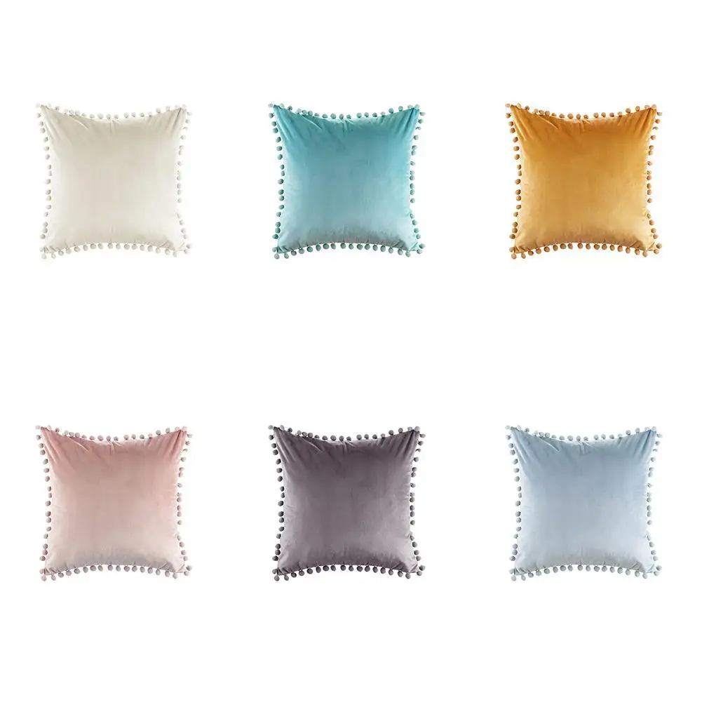 45*45cm Simple Ball Lace Pillowcase Cushion Cover Backrest Pillowcase Decorative Cushions For Sofa
45*45cm Simple Ball Lace Pillowcase Cushion Cover Backrest Pillowcase Decorative Cushions For Sofa