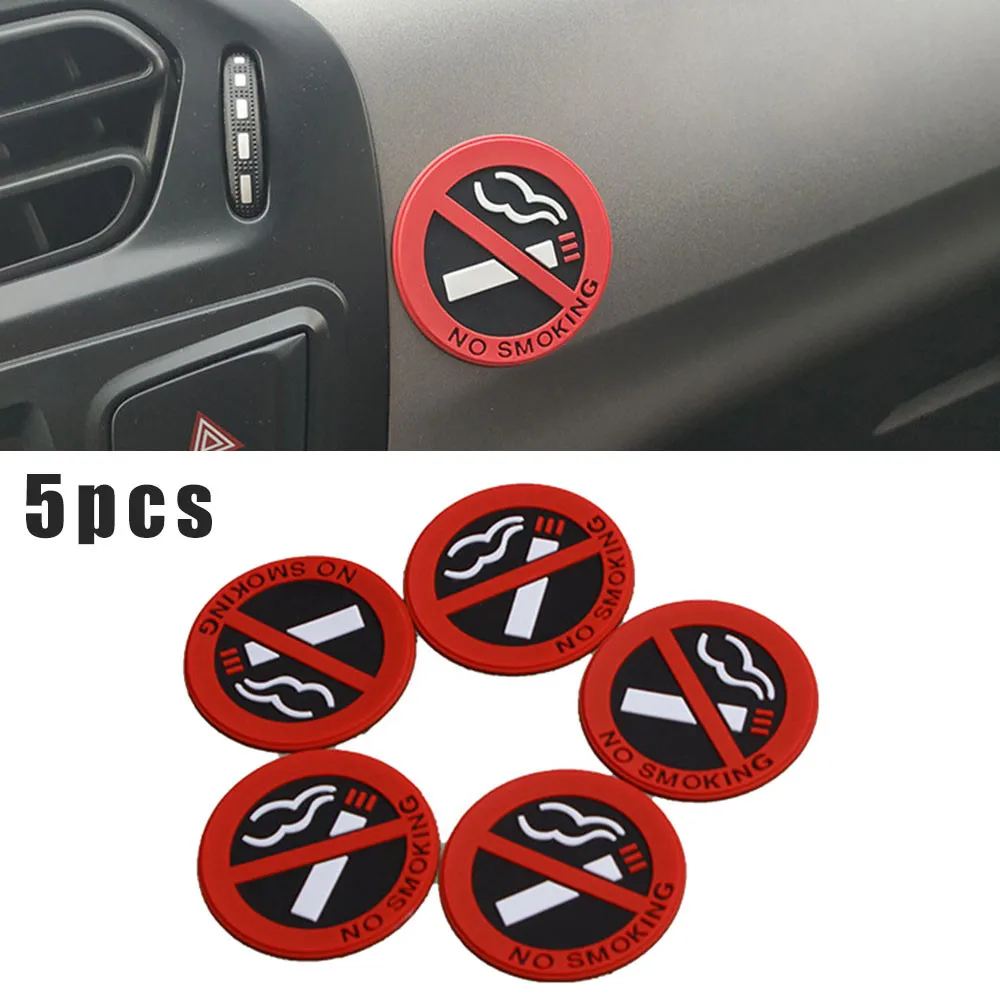 Car NO SMOKING Warning Logo Rubber Stickers 5pcs 5cm New High Quality Red Mini For Cars Trucks Indoors Outdoors
Car NO SMOKING Warning Logo Rubber Stickers 5pcs 5cm New High Quality Red Mini For Cars Trucks Indoors Outdoors