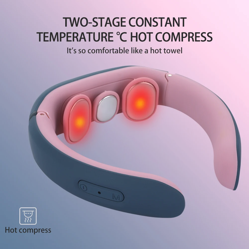 4 Mode 15 Level Electric Neck Massager Low Frequency Pulse Shoulder Electrode Massage Pad Neck Knead Beating Pain Fatigue Relief
4 Mode 15 Level Electric Neck Massager Low Frequency Pulse Shoulder Electrode Massage Pad Neck Knead Beating Pain Fatigue Relief