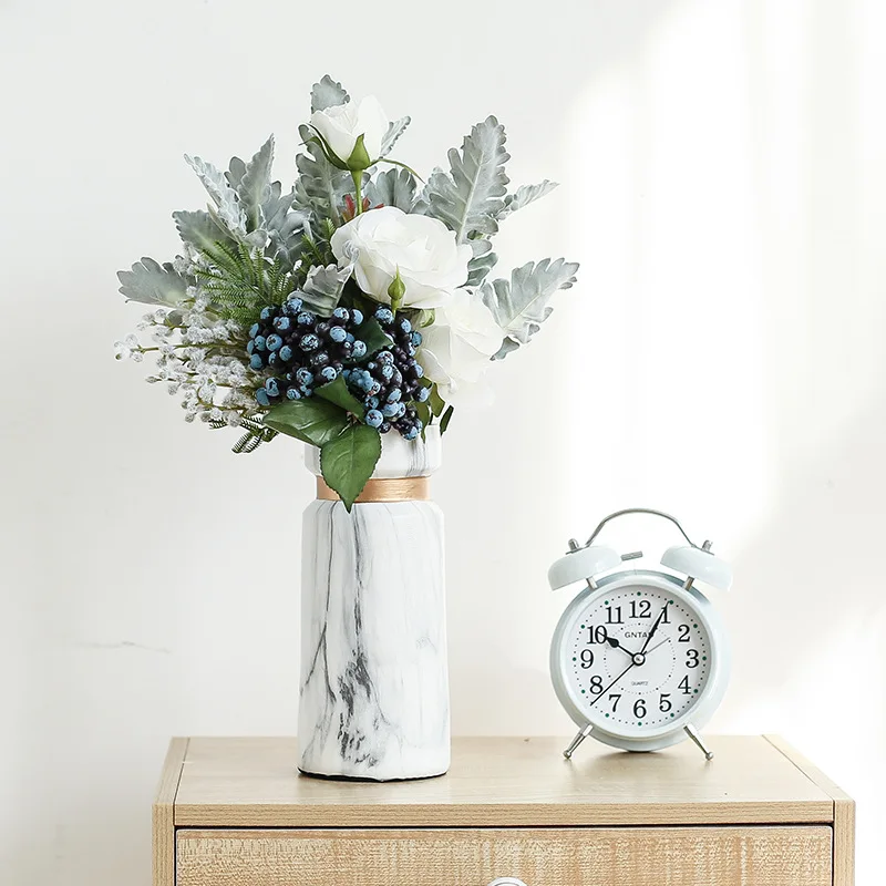Nordic Style Vases Desktop Ornaments Ceramics Flower Arrangements Living Room Vases Elegant Creative Jarrones Room Decor DI50HP
Nordic Style Vases Desktop Ornaments Ceramics Flower Arrangements Living Room Vases Elegant Creative Jarrones Room Decor DI50HP