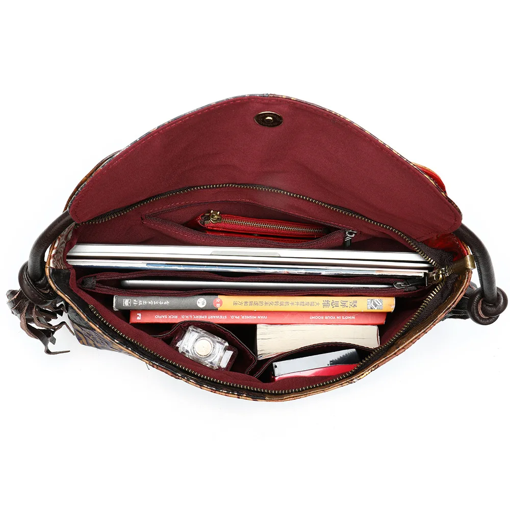 Винтажные женские рюкзаки Gykaeo из натуральной кожи Женский дорожный рюкзак для